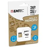EMTEC MicroSD 32GB - Gold