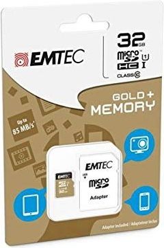 EMTEC MicroSD 32GB - Gold