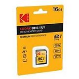 Kodak - SDHC 16GB - Geheugenkaart - Zwart - Klasse 10 U1