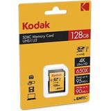 Kodak - SDXC 128GB CL10 UH1 U3 Ultra