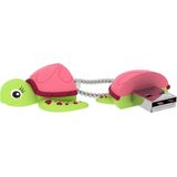 EMTEC Animalitos Marine Range M335 Lady Turtle - USB-Flash-Laufwerk - 16 GB