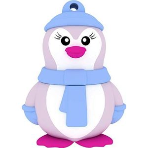 Emtec - Animalitos - USB-stick - 16 GB - Lady Penguin - Zachte Gum