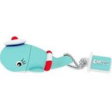 Emtec - ECMMD16GM337 - USB-stick - 16 GB - Whale Figuur - Zachte Gum