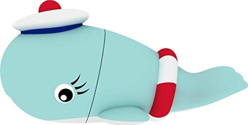Emtec - ECMMD16GM337 - USB-stick - 16 GB - Whale Figuur - Zachte Gum