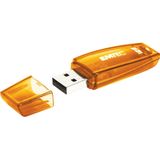 Emtec - C410 - USB Flash Drive - Oranje - 128GB - USB Type-A 2.0