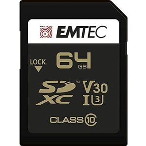 Emtec SD-kaart 64GB SDXC Class 10 - 85MB/s - 90MB/s