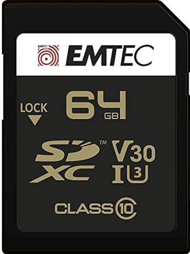 Emtec SD-kaart 64GB SDXC Class 10 - 85MB/s - 90MB/s