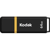 Kodak - USB-stick 64 GB Classic K103 serie - USB-stick universele compatibiliteit USB 3.0 - USB sleutel 54 x 12 x 6 mm - Leessnelheid 20 MB/s Max - schrijfsnelheid 10 MB/s Max - USB-stick - zwart en geel
