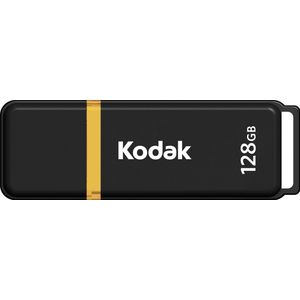 Emtec USB3.0 K100 128 GB USB-stick USB Type A 3.0 3.1 Gen 1, zwart, geel - USB-stick (128 GB, USB type A, 3.0 3.1 Gen 1), 100 MB/s, deksel, zwart, geel