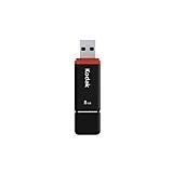 Kodak - K102-serie - Set van 3 USB-sticks - Zwart en Rood - 8GB - Universele Compatibiliteit USB 2.0