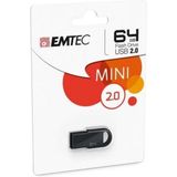 Emtec ECMMD64GD252 - Mini USB-stick - 2.0 - Runners-serie - D250 collectie - 64 GB - groen