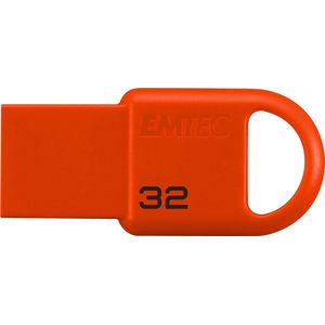 Emtec 32GB USB 2.0 mini stick - Kleuren Blauw - Groen - Rood ECMMD32GD252P3