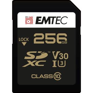 Emtec SD Kaart 256GB - Klasse 10 - UHS-I