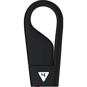 Emtec ECMMD4GD202 USB-stick 4 GB USB Type-A 2.0 zwart - USB-sticks (4 GB, USB Type-A, 2.0, 15 MB/s, andere, zwart)
