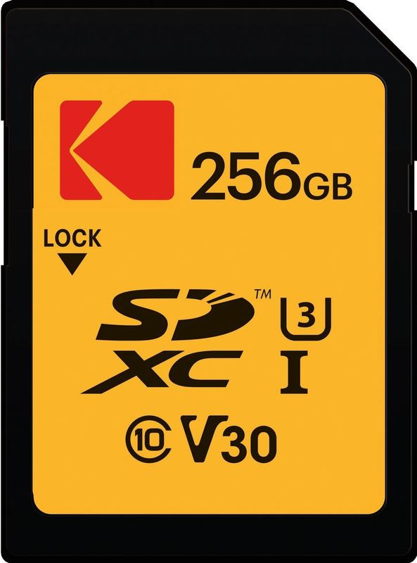Kodak SDXC 256GB UHS1 U3 V30 Ultra