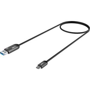 Emtec USB 3.1 GEN.1 T750 C 32 GB OTG Dual USB-A/Type-C voor smartphone en tablet met oplaadfunctie kabel 70 cm