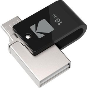 DUAL Flash drive 16 GB USB 2.0 / micro-USB