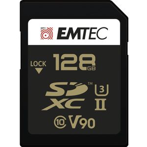 Emtec - Ultra Pro - Geheugenkaart - Zwart - 128 GB - UHS-II U3 V90