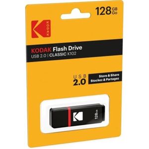 Kodak - K100 - USB-stick - Zwart - 128GB - USB 2.0