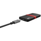 Emtec - X200 Power Plus - Draagbare SSD - 128 GB - 3D NAND - USB-C 3.1 Gen 1