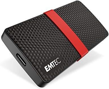 Emtec - X200 Power Plus - Draagbare SSD - 128 GB - 3D NAND - USB-C 3.1 Gen 1