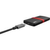 Emtec - X200 - SSD - 256 GB - USB-C 3.1 Gen2 - Draagbaar