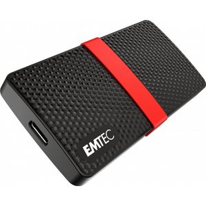 Emtec Gen2 X200 (256 GB), Externe SSD, Zwart