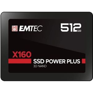 Emtec X160 2.5"" 512 GB Serial ATA III QLC 3D NAND, 3126170170637