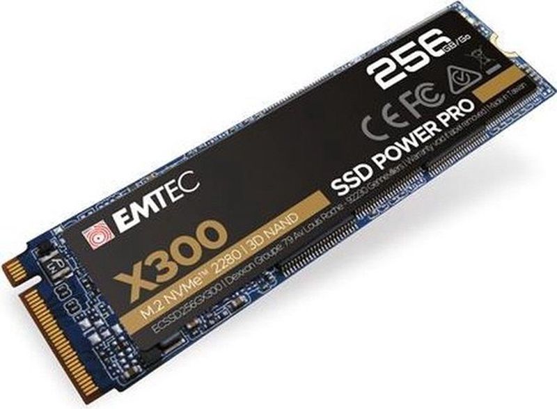 Emtec - Ecssd256gx300 - SSD - 256GB - M.2 NVMe - PCIe Gen 3.0