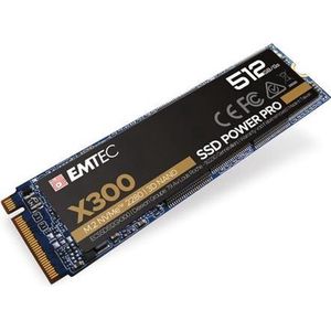 Emtec X300 M.2 512 GB PCI Express 3.0 3D NAND NVMe