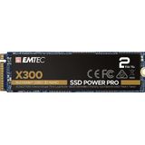 Emtec X300 M.2 2000GB PCI Express 3.0 3D NAND NVMe