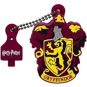 Emtec ECMMD16GHPC01 – USB-stick – 2.0 – licentie-serie – Harry Potter-collectie – 16 GB – Gryffindor – zachte gum