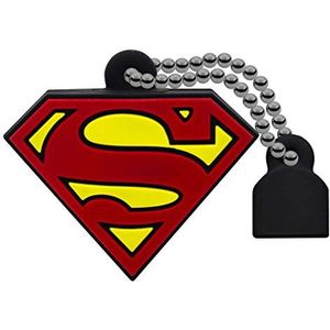 Emtec ECMMD16GDCC01 USB-Stick 2.0 Lizenzserie DC Comics Collection 16 GB Superman Material weichem Gummi