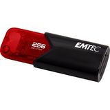 Emtec Click Easy USB-stick - 256 GB - Rood