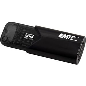 EMTEC USB-Stick 512GB B110 USB 3.2 Click Easy zwart