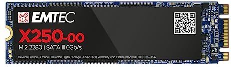 EMTEC - ECSSD2TX250 - Interne SSD - 2,5 Inch - SATA - 2 Tera - 3D NAND
