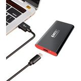 Emtec - X210G Gaming - Draagbare SSD - 128 GB - 3D NAND - Metalen Behuizing