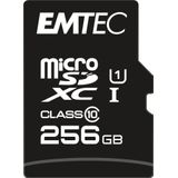 Emtec - MicroSDXC 256GB - Geheugenkaart - Zwart - UHS-I 85MB/s