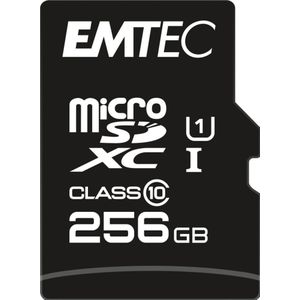 Emtec - MicroSDXC 256GB - Geheugenkaart - Zwart - UHS-I 85MB/s