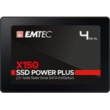 EMTEC - ECSSD4TX150 - Interne SSD - 4 TB - SATA III 6 Gb/s, 2,5 inch, 3D NAND