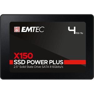 EMTEC - ECSSD4TX150 - Interne SSD - 4 TB - SATA III 6 Gb/s, 2,5 inch, 3D NAND