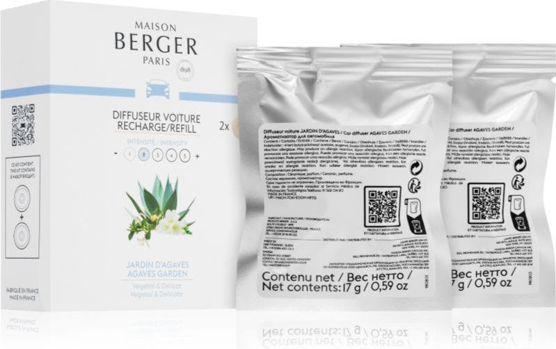 Maison Berger Auto Parfum Agaves Garden Navulling