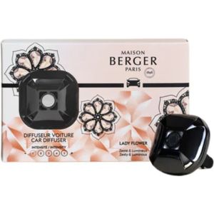 Maison Berger Autodiffuser Eternity Gun Metal Lady Flower