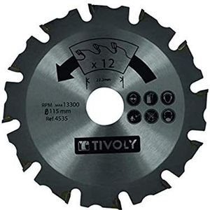 Tivoly xt50512004535 Grinder 115 mm Cirkelzaagblad