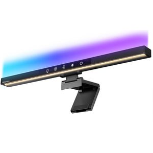 Beeldschermlamp RGB LED Gaming Monitor Light Bar Verstelbare USB-lamp met 5 verlichtingsmodi / dimbaar / Touch Control / instelbare kleurtemperatuur (3000-6000 K)