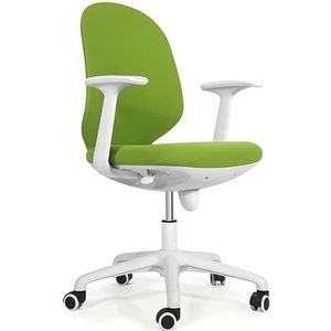 Bureaustoel Bureaustoel Pu Quiet Wheel Computerstoel Student Leren Bureaustoel Comfortabele gebogen designstoelen Comfortabel