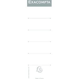 Exacompta Einsteckrückenschilder 80mm VE=10 Stück