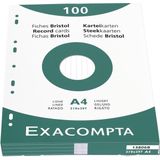 Exacompta, Indexkaarten, Indexkaarten (210 x 297 mm, 205 g/m², 130 x)