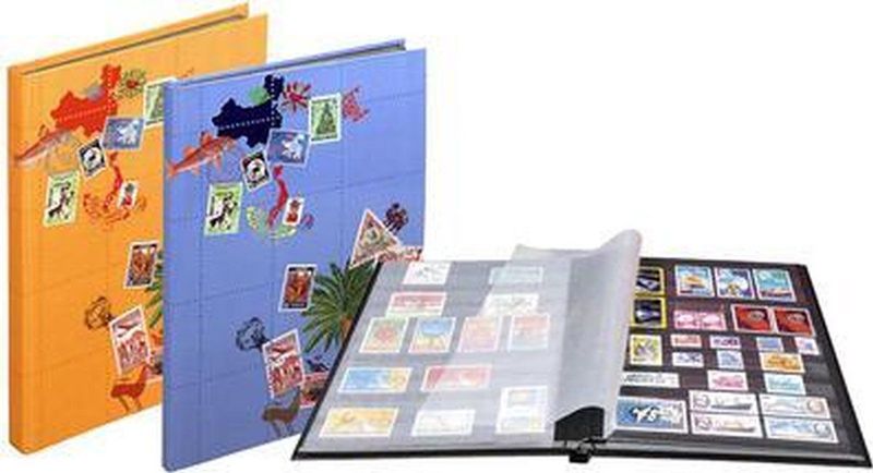 Briefmarkenalbum Globe-Trotter 16,5x22,5cm 16 Seiten