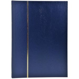 Exacompta Briefmarkenalbum 22,5x30,5cm 48 Seiten blau